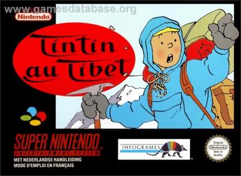 Cover Tintin in Tibet for Super Nintendo